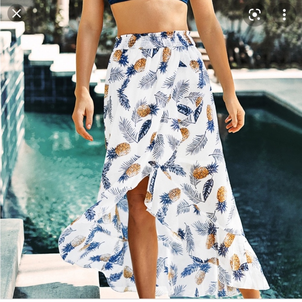 Cupshe Pineapple Skirt